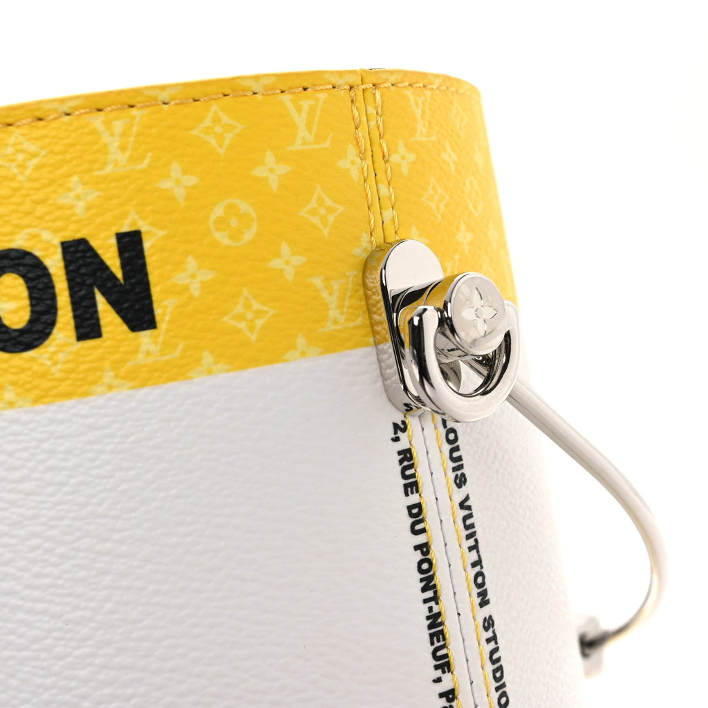 Monogram LV Paint Can Yellow
