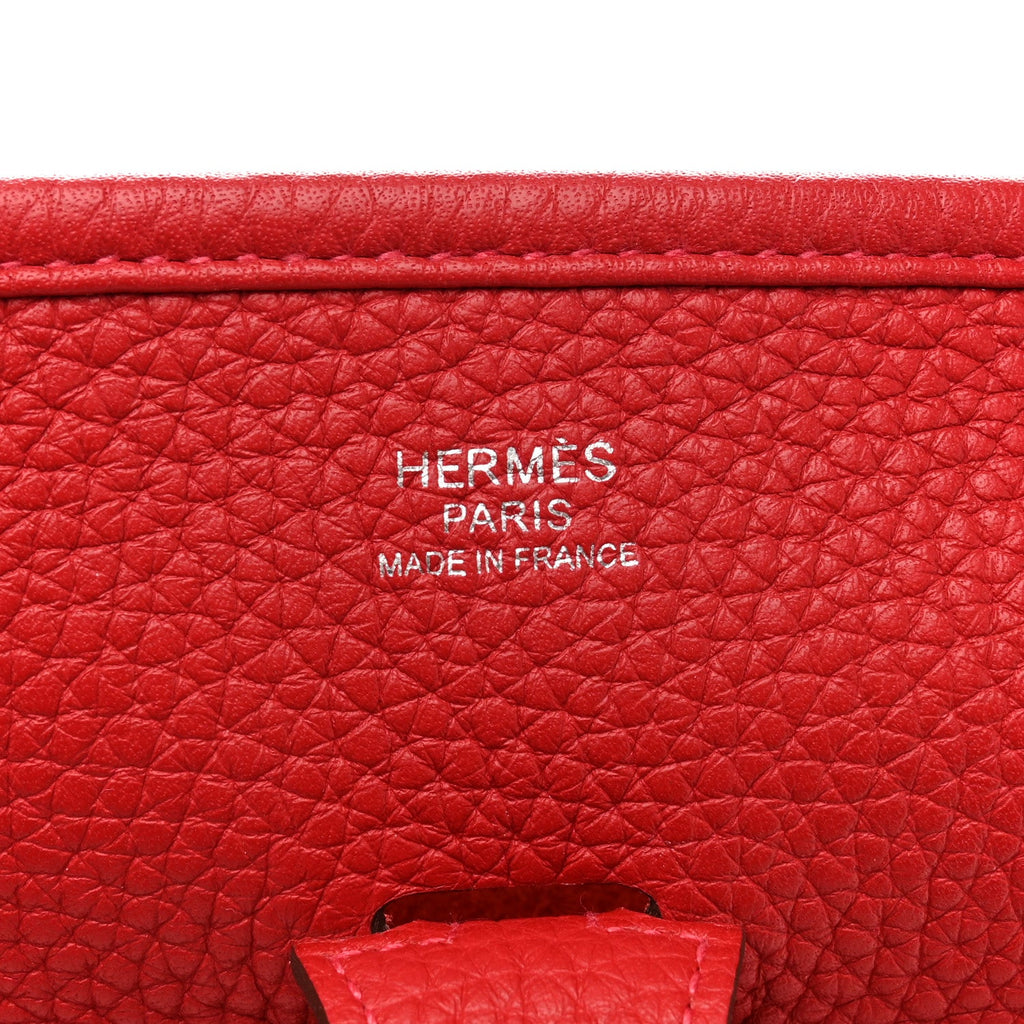 Taurillon Clemence EVELYNE III PM Rouge Casaque