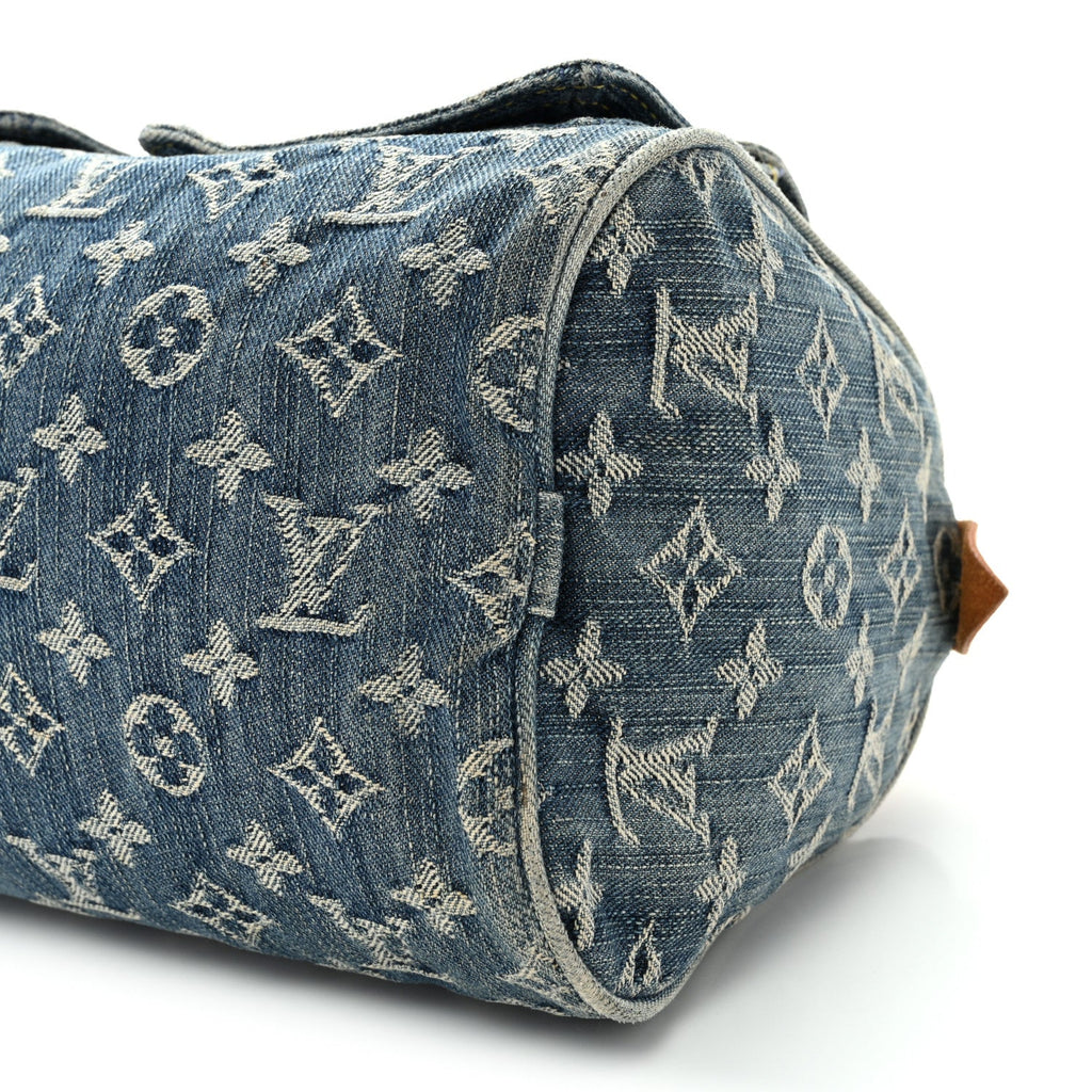 Monogram Denim Neo Speedy Blue