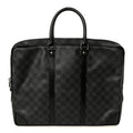 Damier Graphite Porte-Documents Voyage