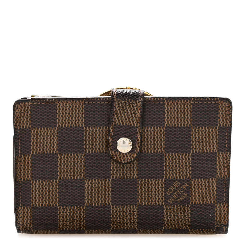 Damier Ebene French Purse Wallet