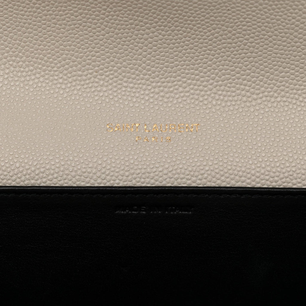 Grain De Poudre Monogram Uptown Chain Wallet Crema Soft