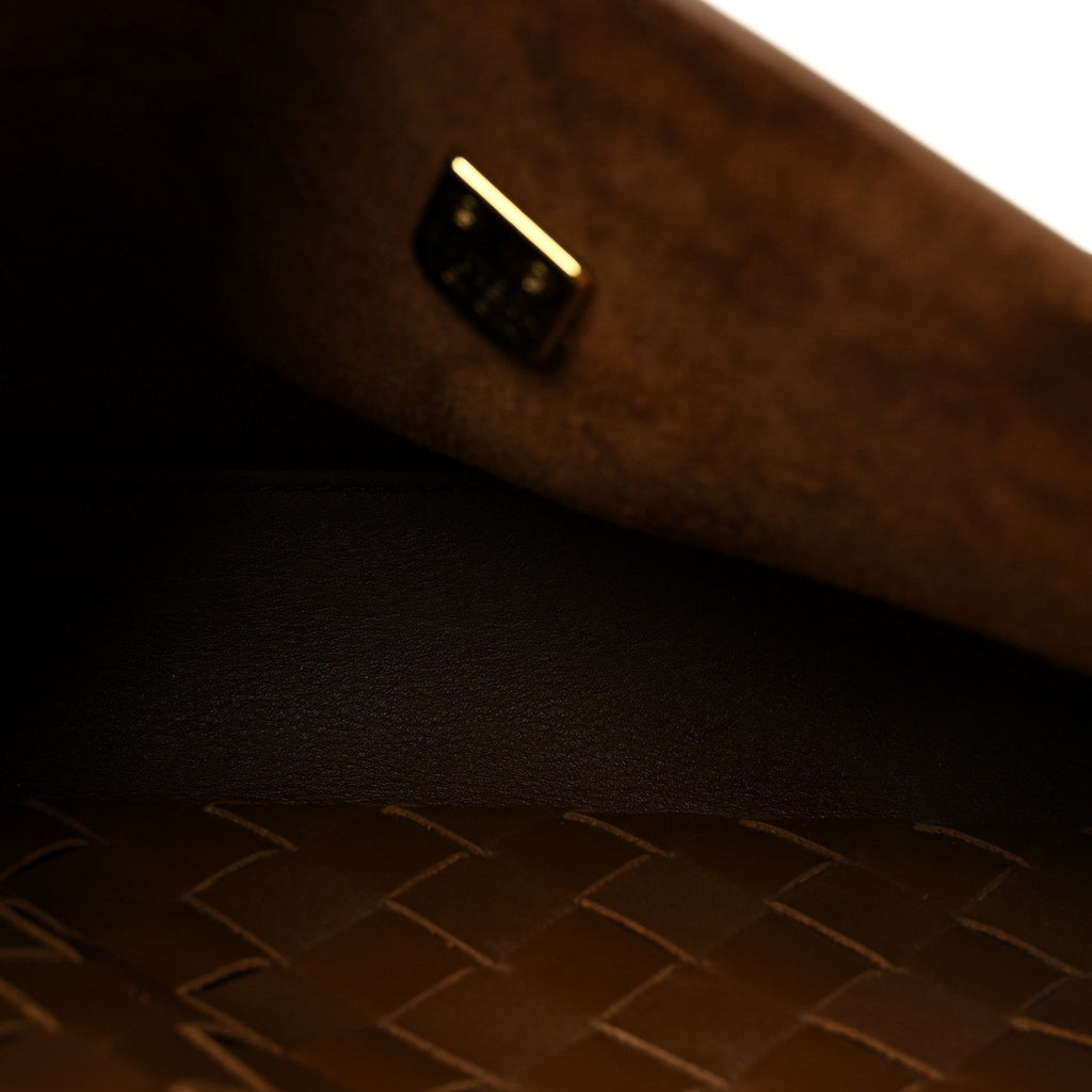 Silky Calfskin Small Ciao Ciao Nocciola