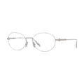 Dior Eyeglasses Oval Full Rim, Shiny Palladium Frame and Clear Demo Lenses Lens NEODIOROR2UF000