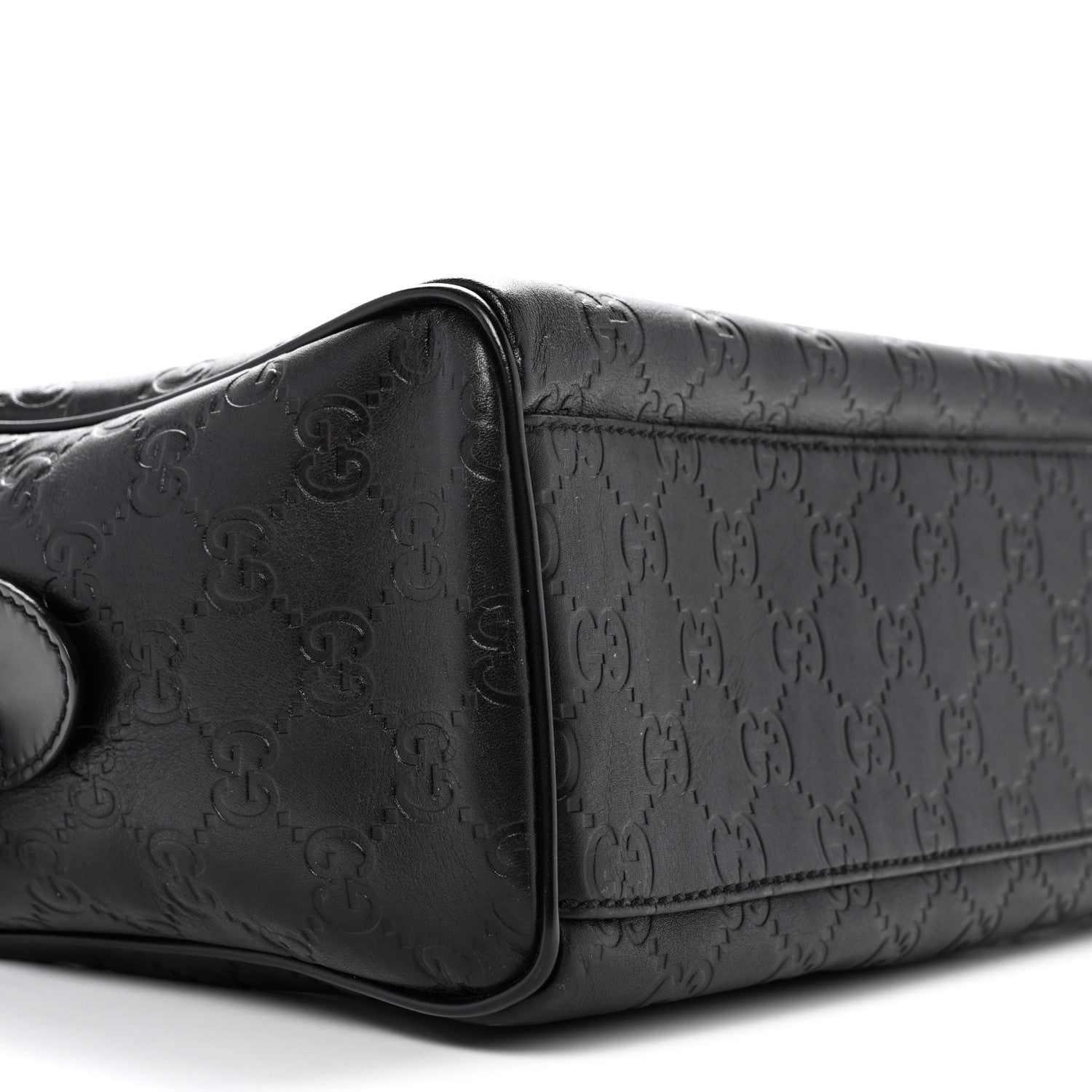 Guccissima Small Boston Black