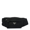 Tessuto Nylon Montagna Belt Bag Black