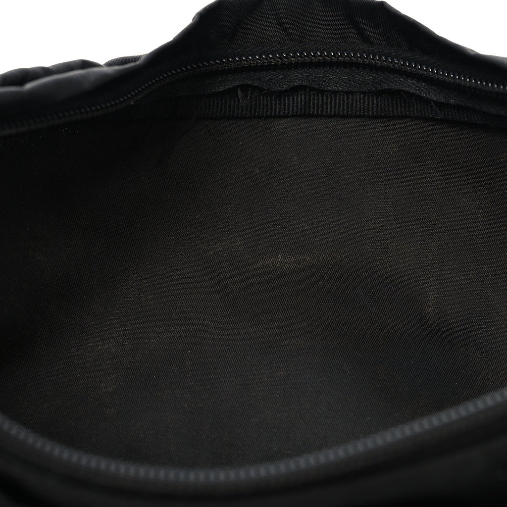 Tessuto Nylon Montagna Belt Bag Black