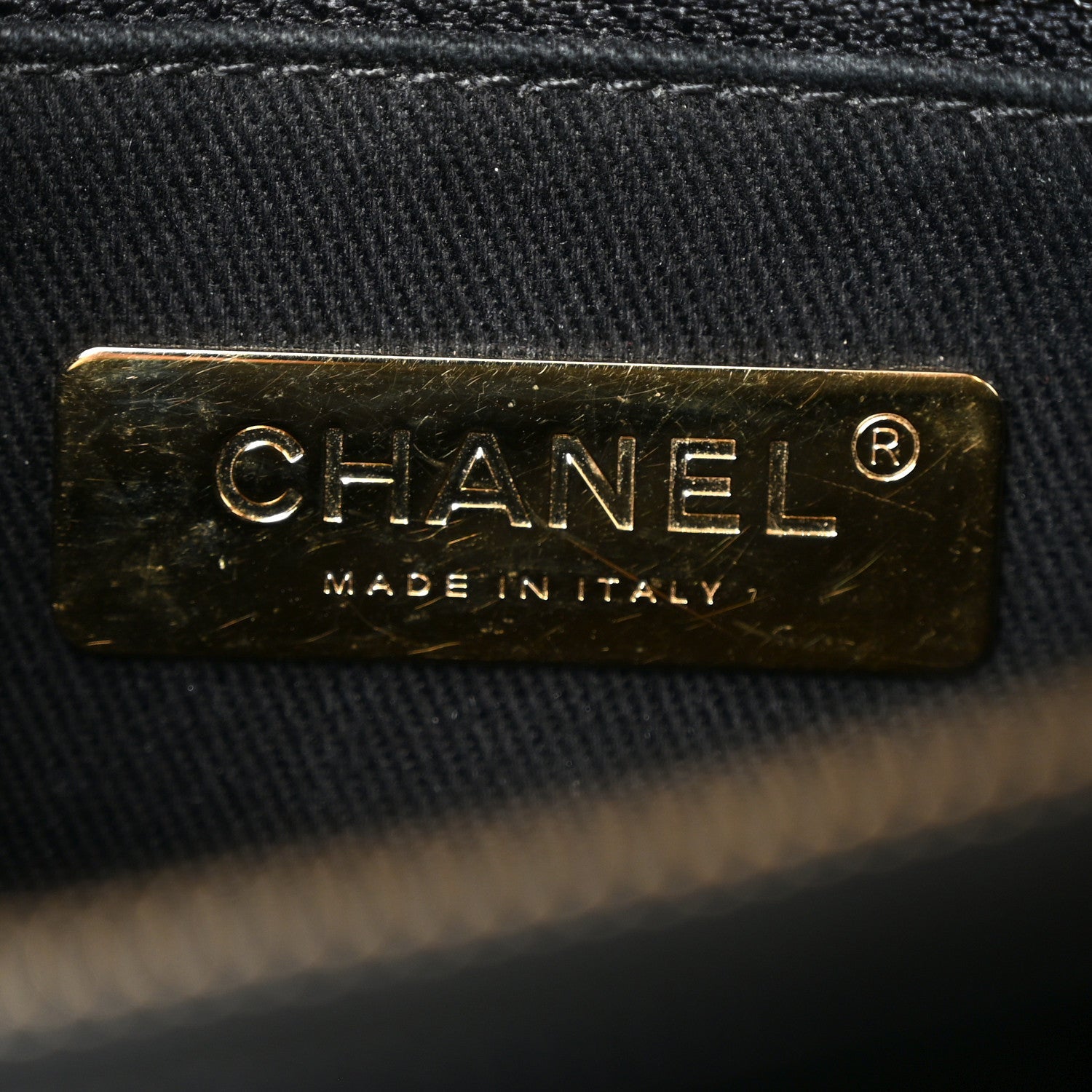 Caviar Diamond Stitched Small Top Handle Flap Black