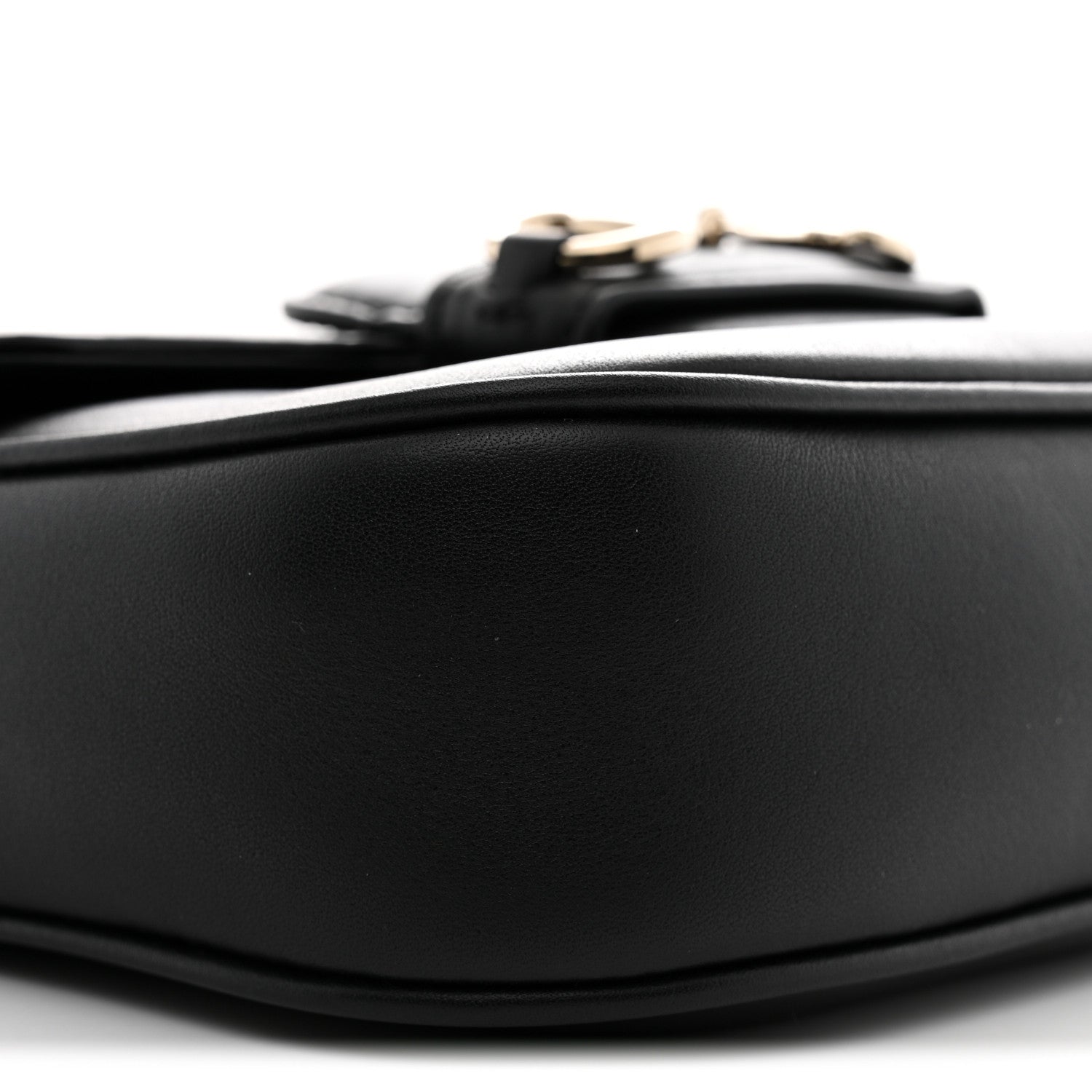 Arabella Calfskin Horsebit 1955 Shoulder Bag Black