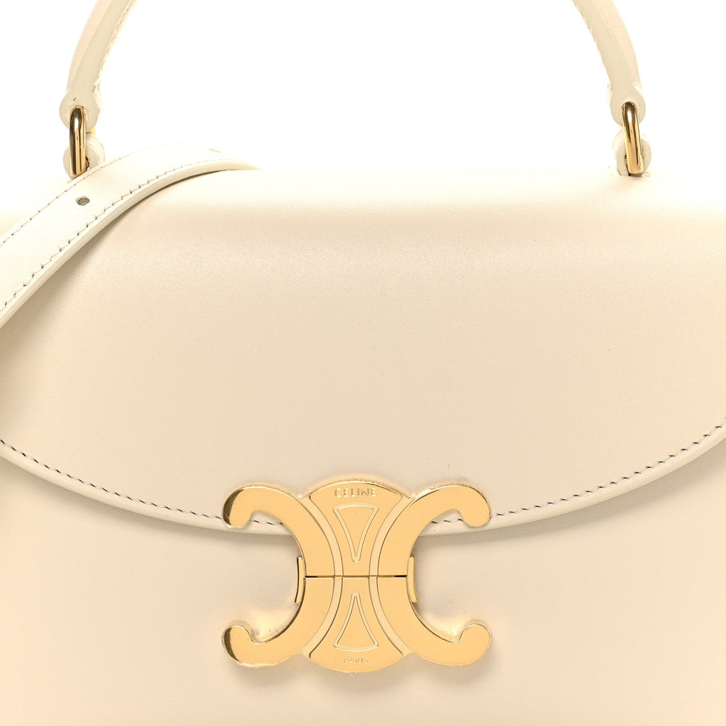 Smooth Satinated Calfskin Teen Nino Rice