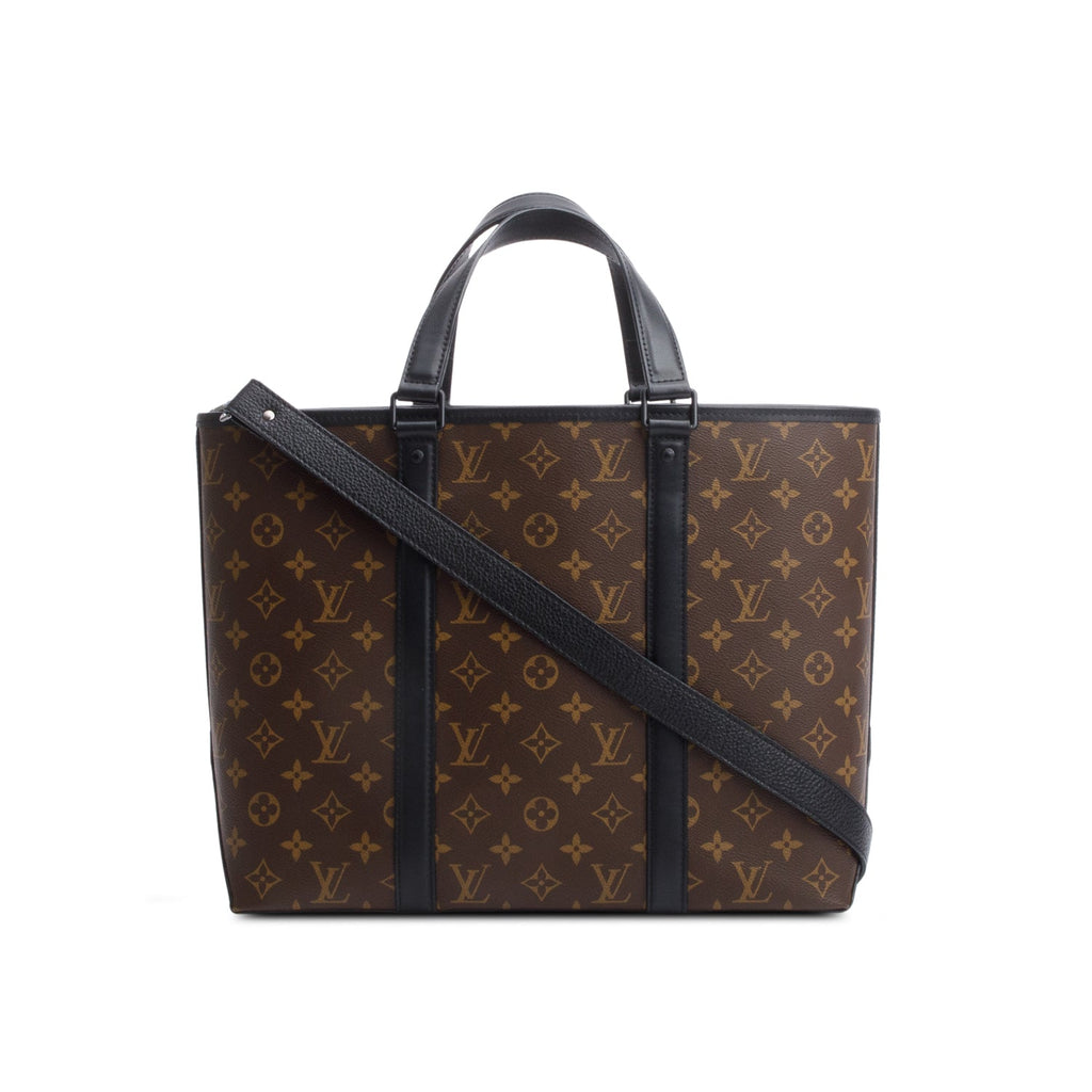 Louis Vuitton Monogram Macassar Weekend Tote PM w/ Strap