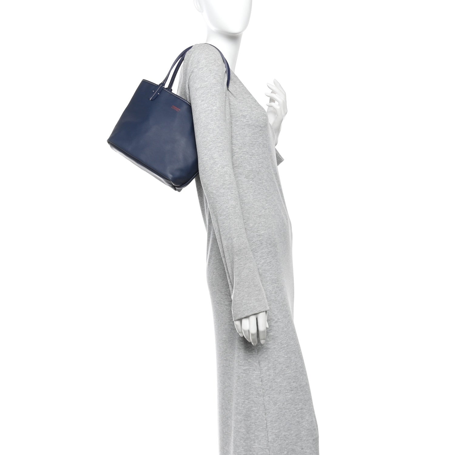 Goyardine Reversible Mini Anjou Navy