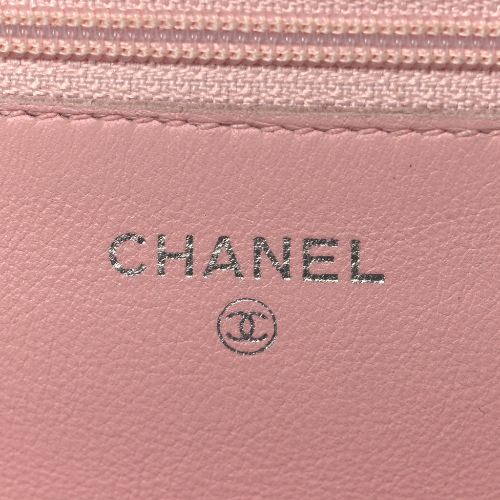 Caviar Timeless CC Wallet on Chain WOC Pink