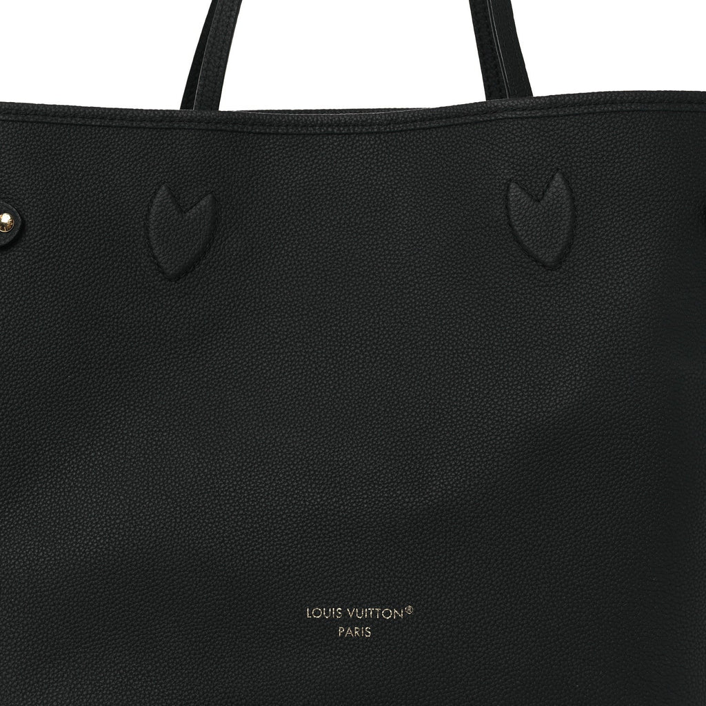 Monogram Calfskin Neo Neverfull Inside Out MM Black