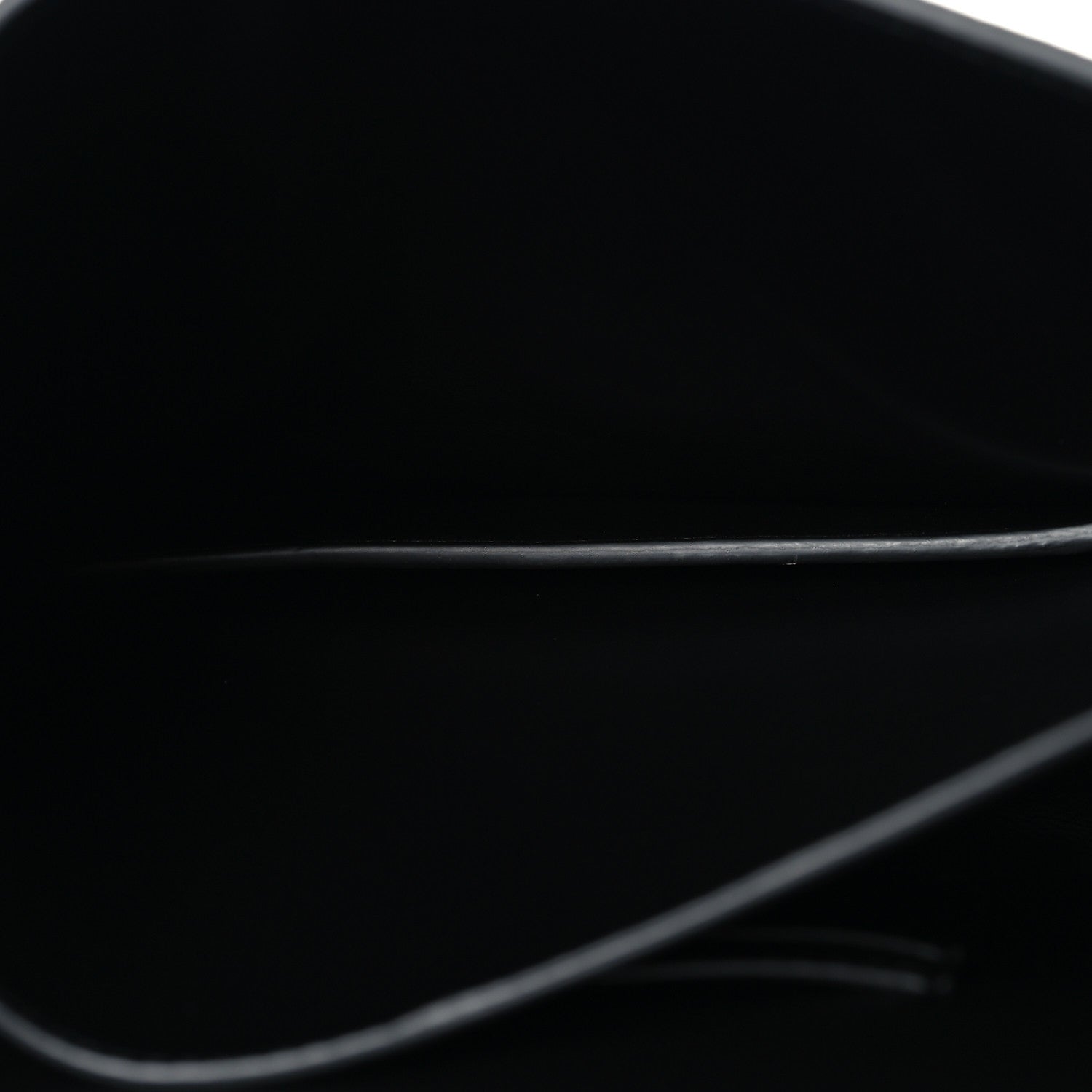 Calfskin Double Gancini Crossbody Black