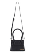 Jacquemus Le Chiquito Moyen Bag Leather Black Leather Handbag (Authentic  )