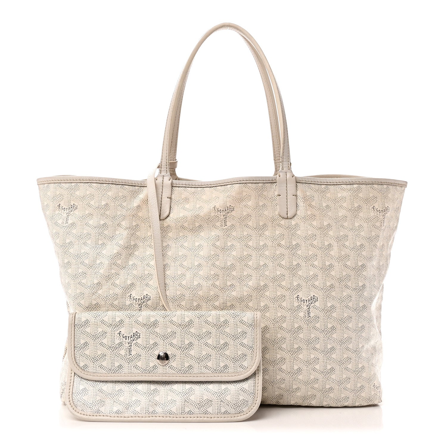 Goyardine Saint Louis PM White