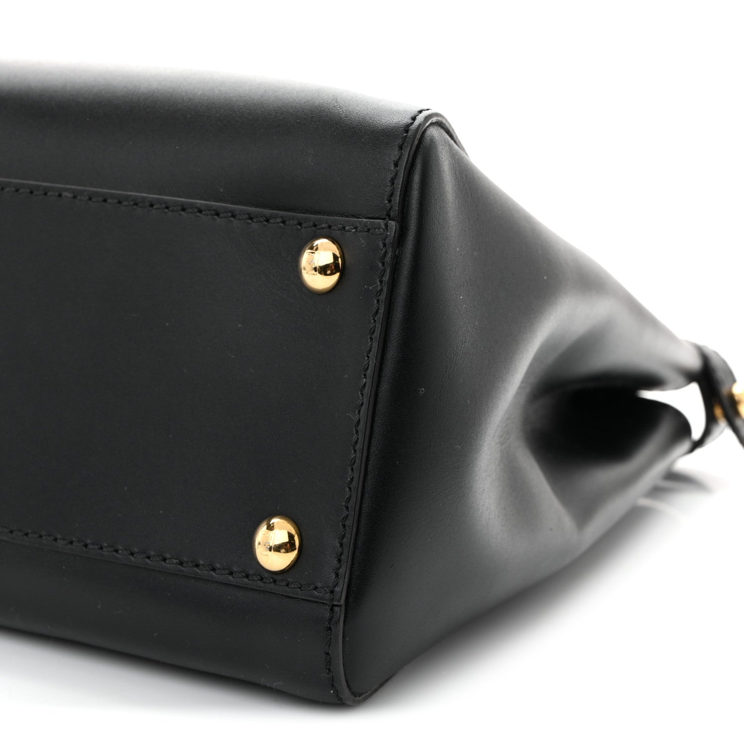 Vitello Morgan Fabric Jacquard Pequin Medium Peekaboo Iconic Satchel Black Tobacco