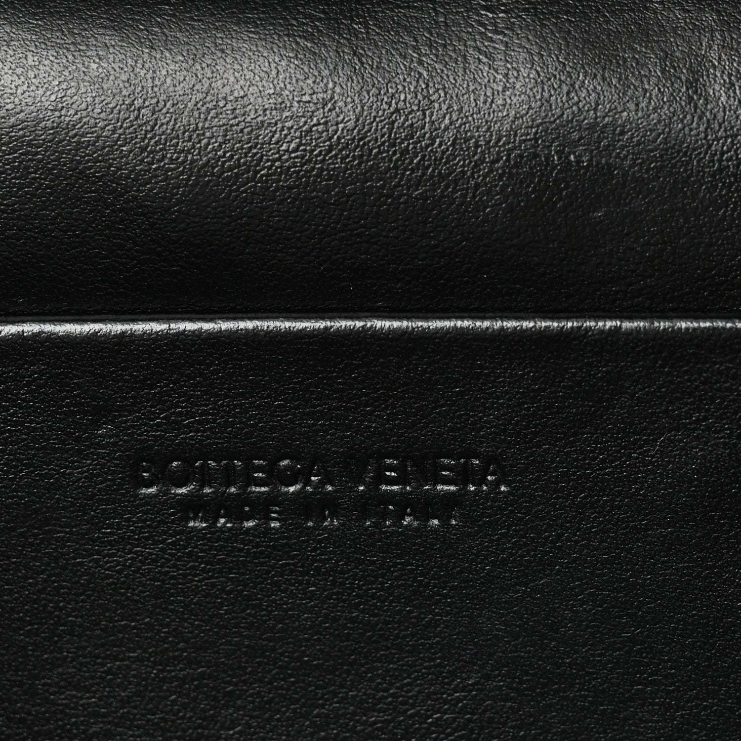 Calfskin Intrecciato Bang Bang Vanity Case Black