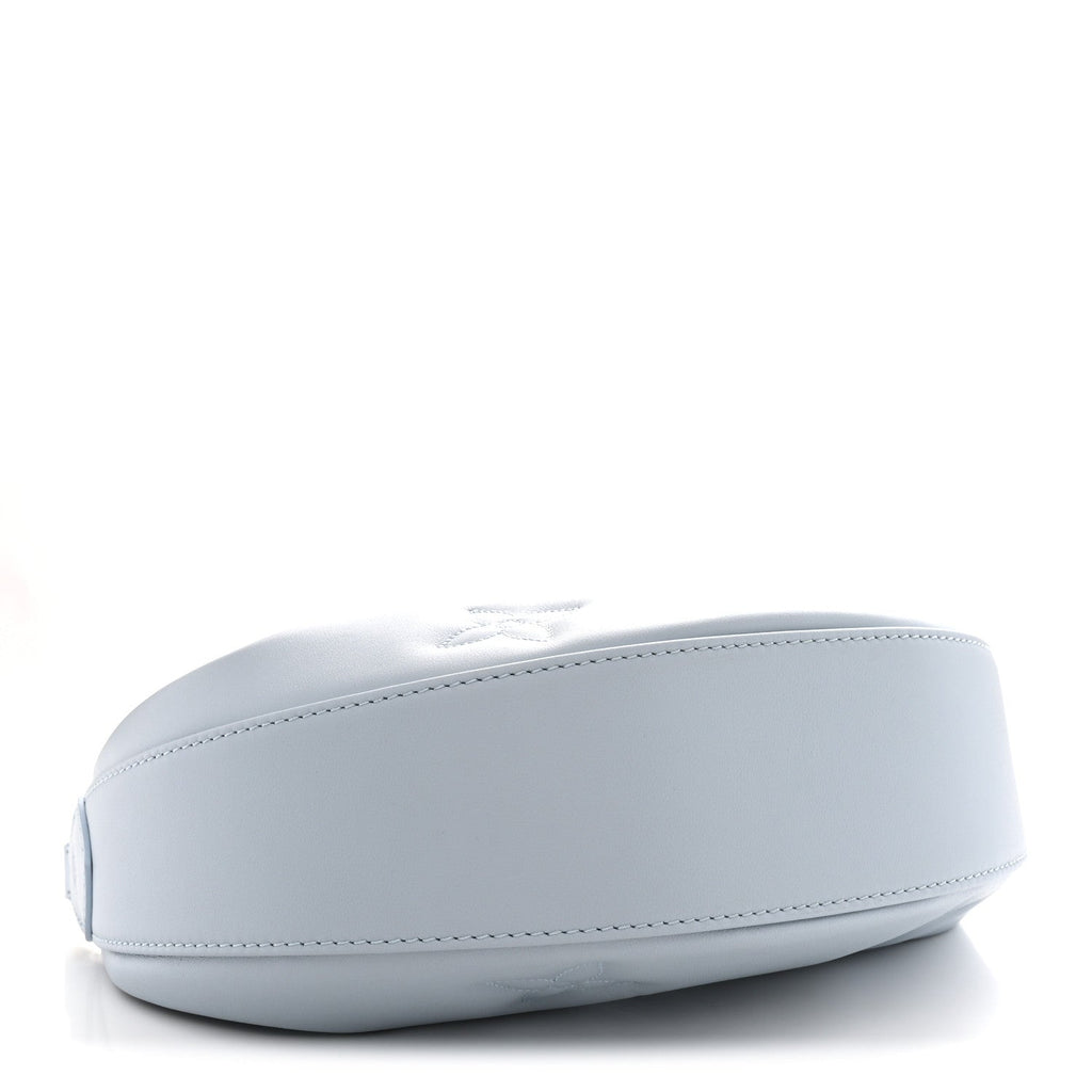 Calfskin Bubblegram Over The Moon Ice Blue