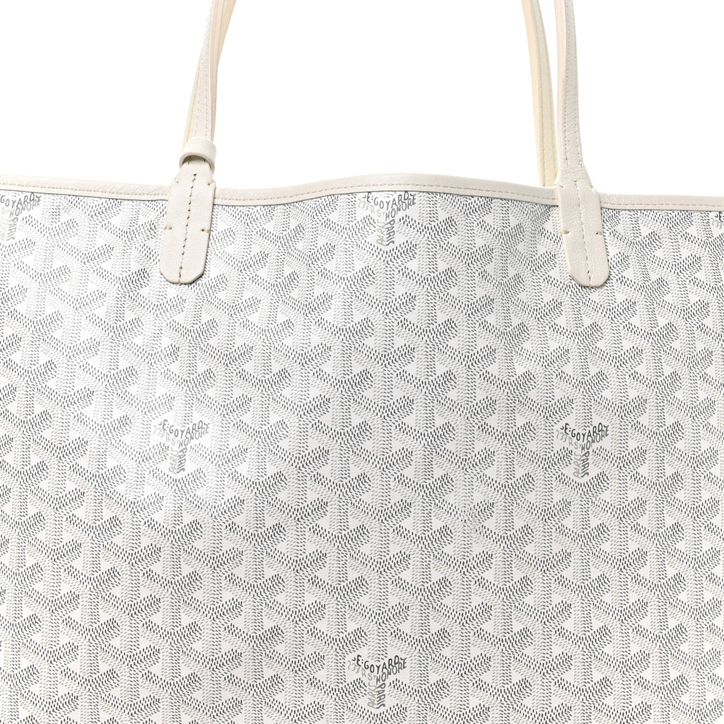 X PEANUTS Goyardine Reversible Anjou GM White