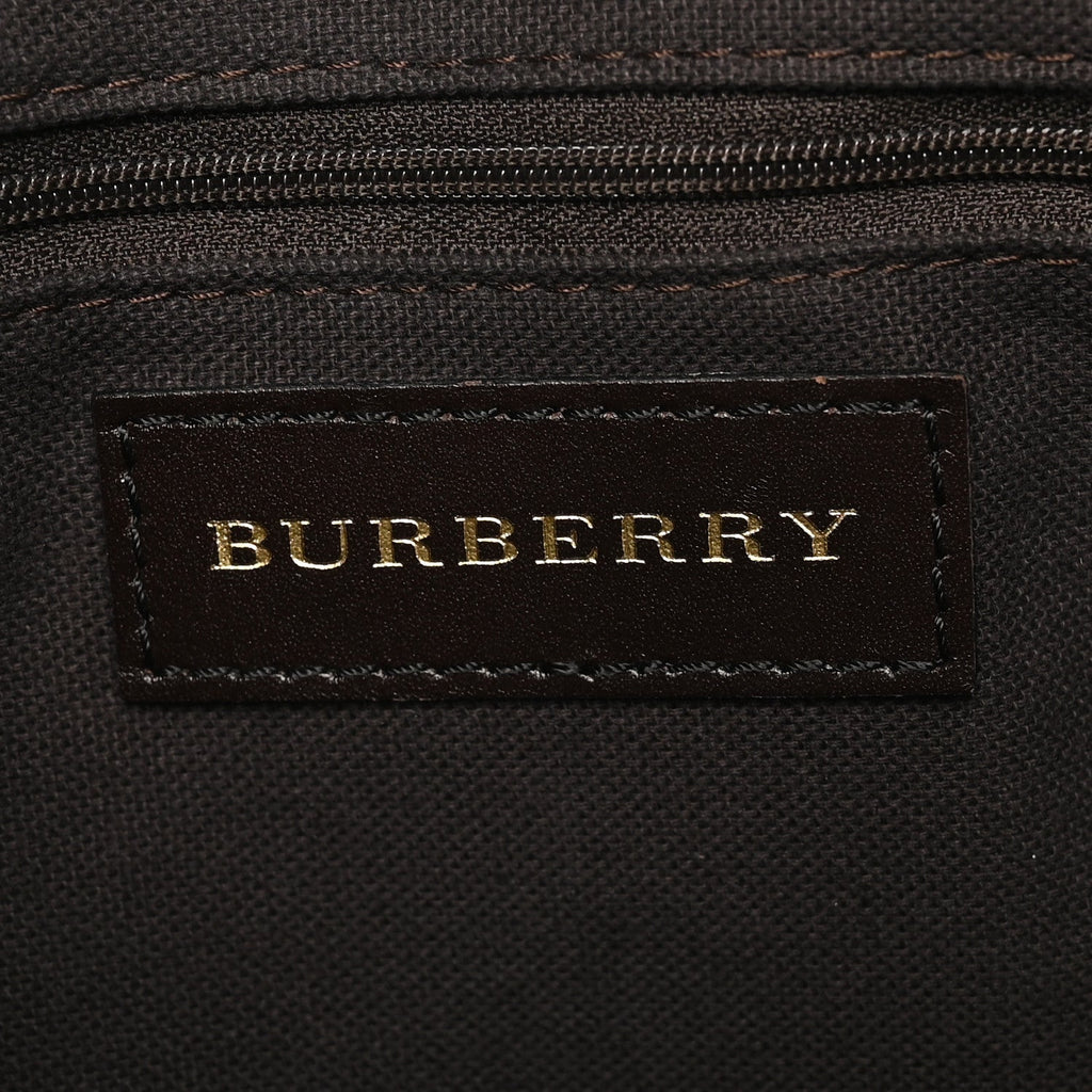 Haymarket Check Medium Golderton Tote Chocolate