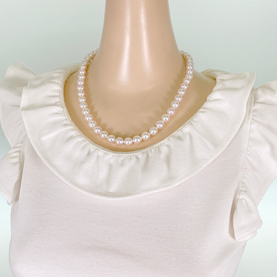 Necklace Silver Akoya Pearl