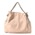 Lambskin Large Ultimate Soft Tote Beige