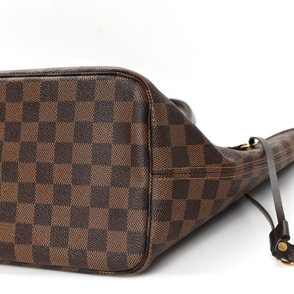 Damier Ebene Neo Neverfull MM Rose Ballerine