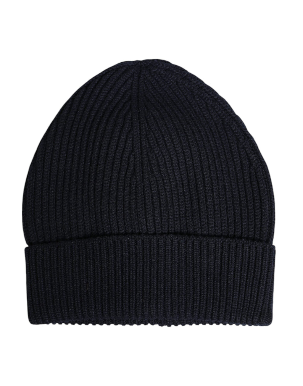 Dolce & Gabbana Blue Cashmere Knitted Winter Beanie Men's Hat