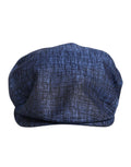 Dolce & Gabbana Blue Cotton Stretch Newsboy Men's Hat