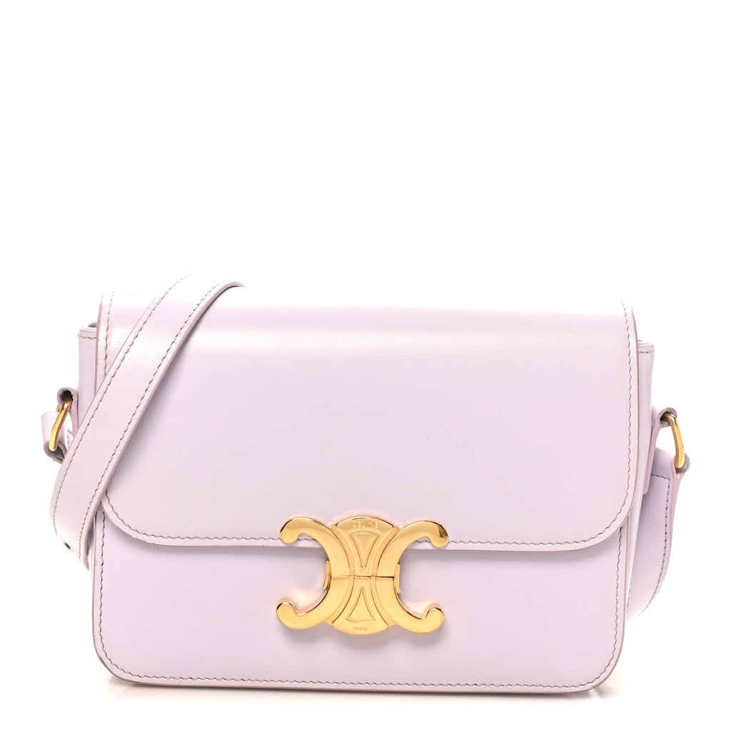Shiny Calfskin Teen Triomphe Light Lavender