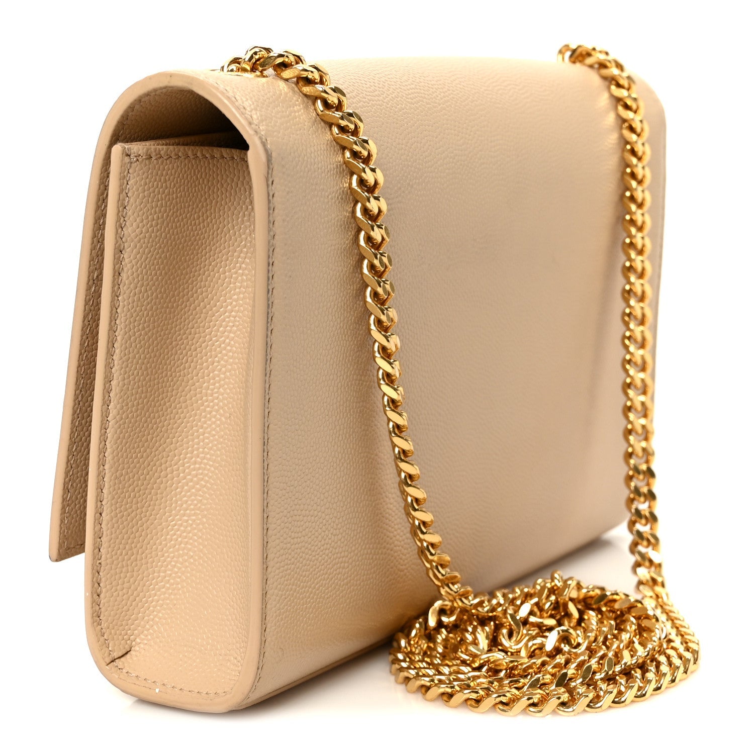 Grain De Poudre Medium Monogram Kate Satchel Nude Powder
