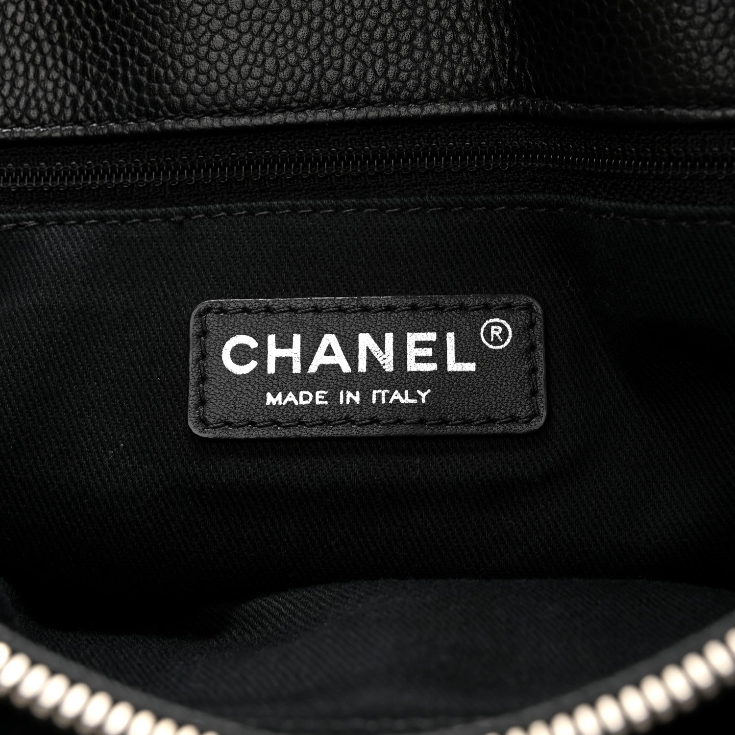 Caviar Quilted CC Timeless Soft Tote Black
