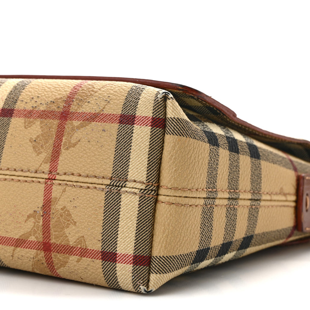 Haymarket Check Shoulder Bag Brown