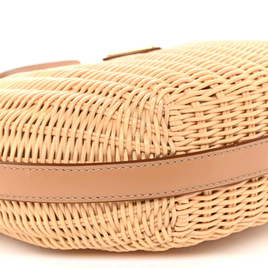 Wicker Arque Shoulder Bag Natural