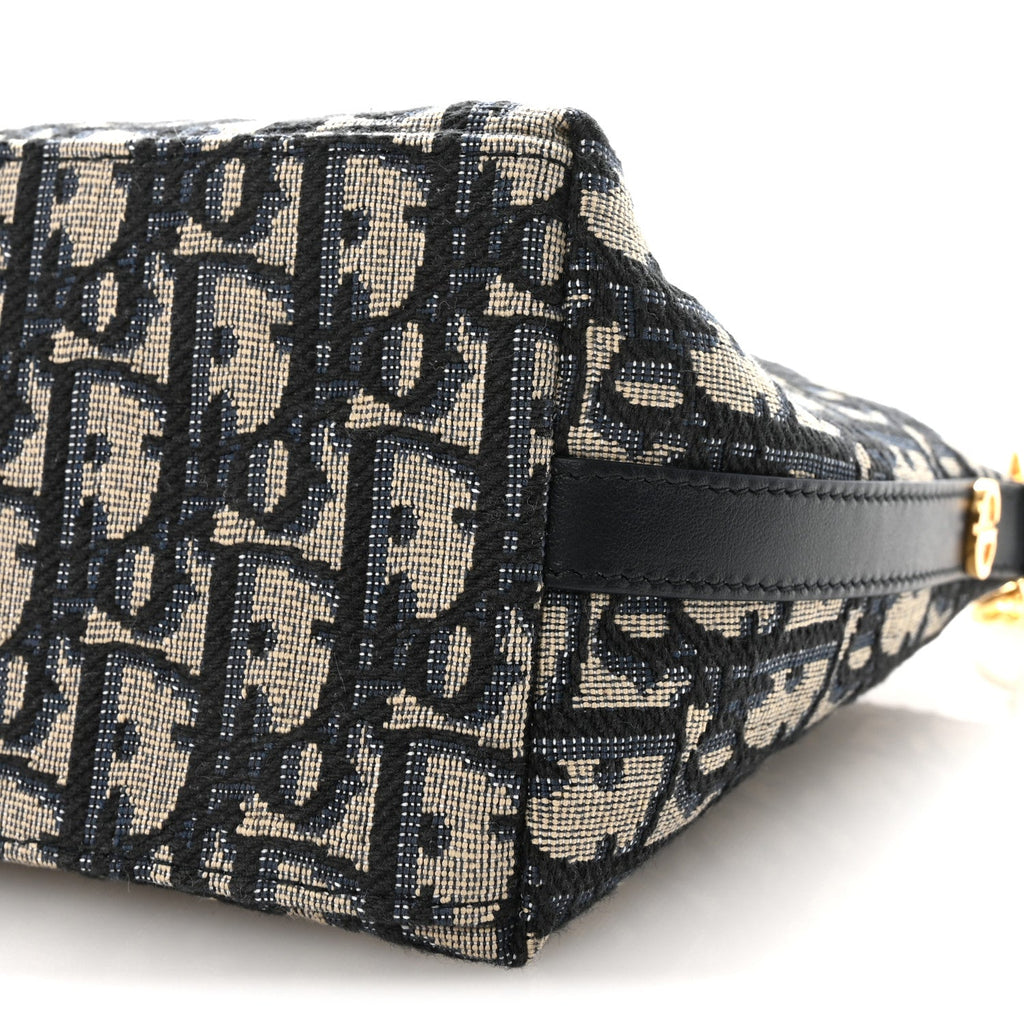 Oblique DiorStar Hobo Bag Blue