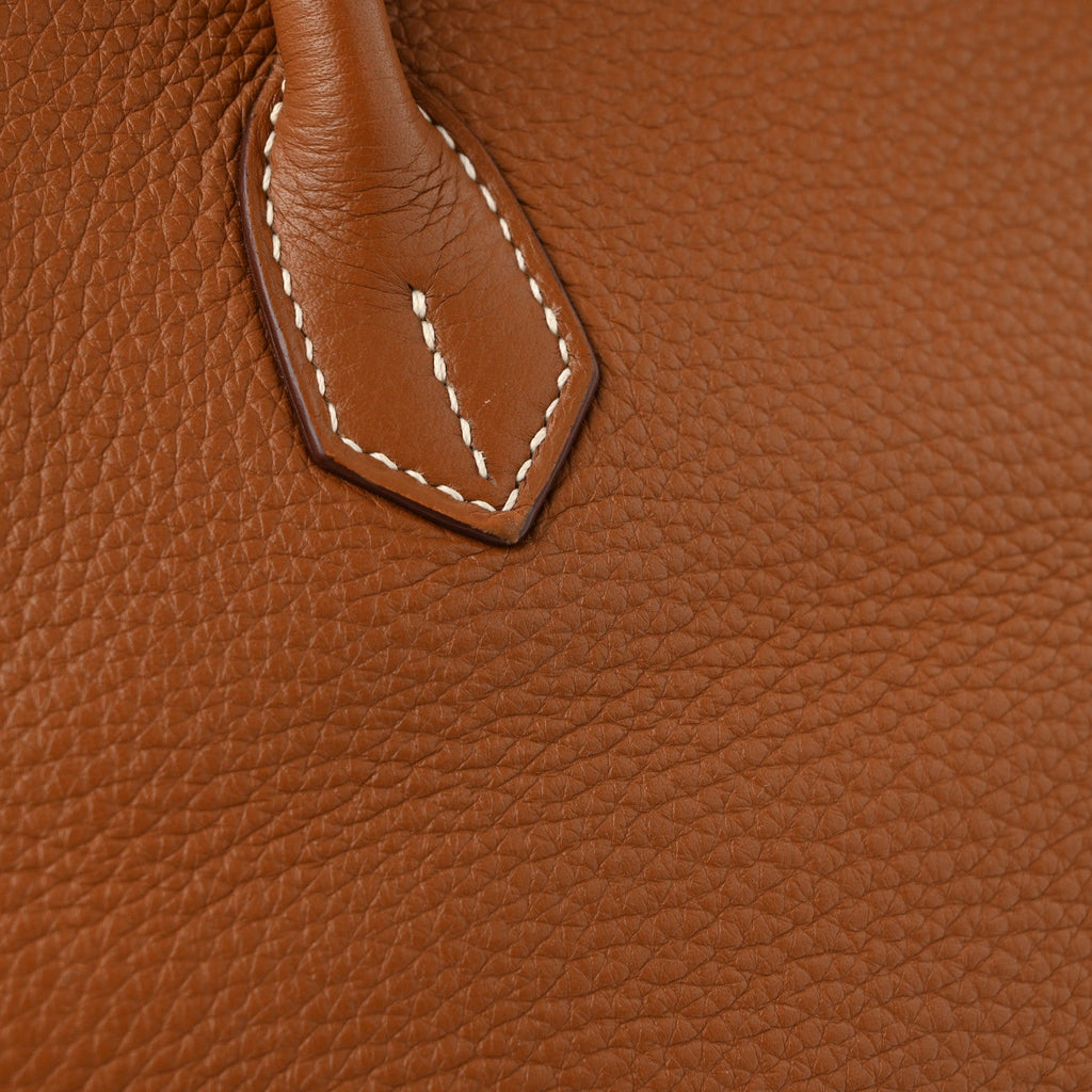 Togo Horseshoe Birkin 35 Gold Orange