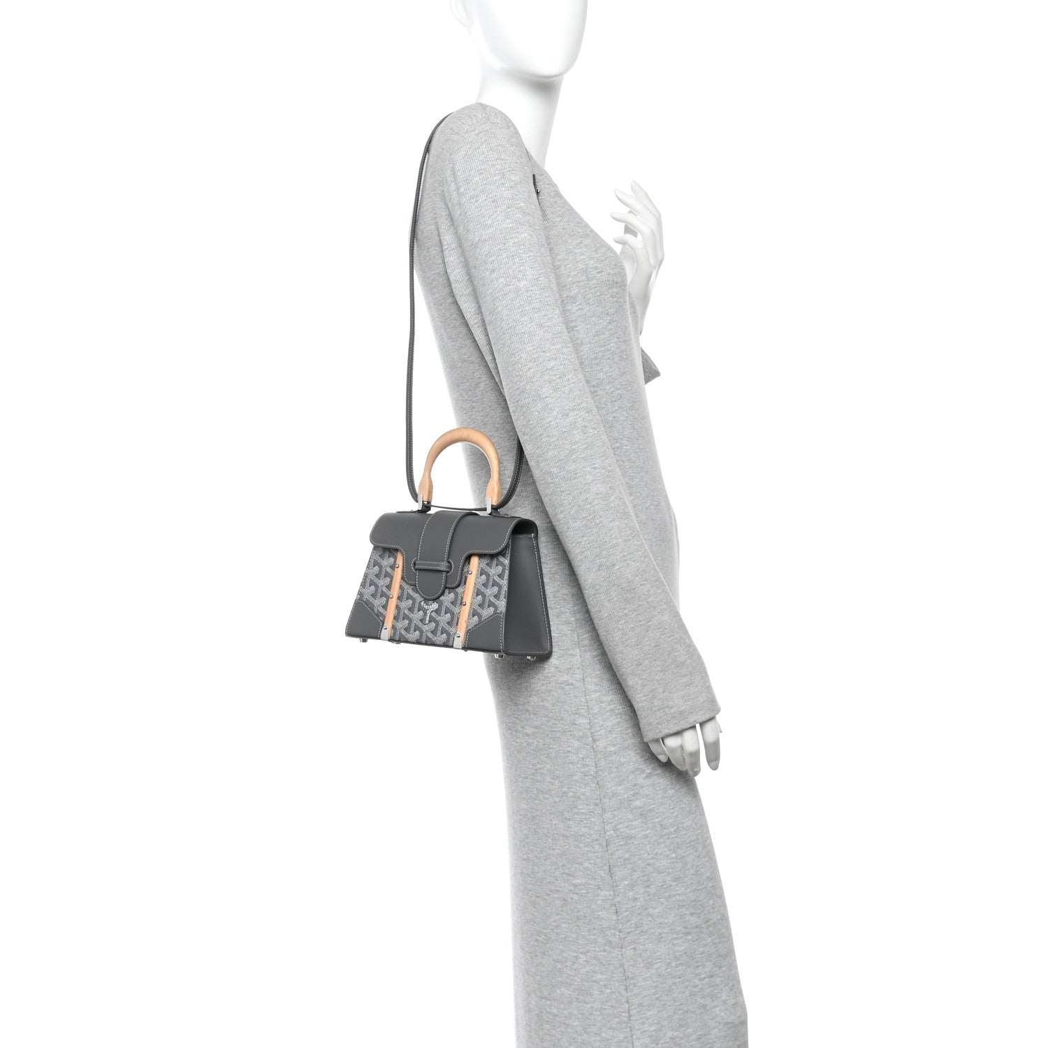 Goyardine Structure Mini Saigon Grey