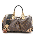 Monogram Leopard Stephen Bag