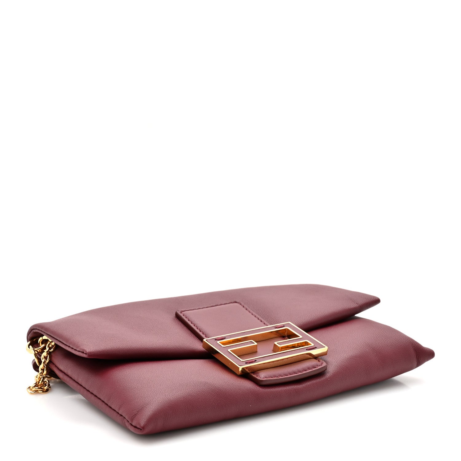 Nappa Mama Baguette Pouch Bordeaux