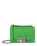 Alexander McQueen Womens Mini Jeweled Shoulder Bag