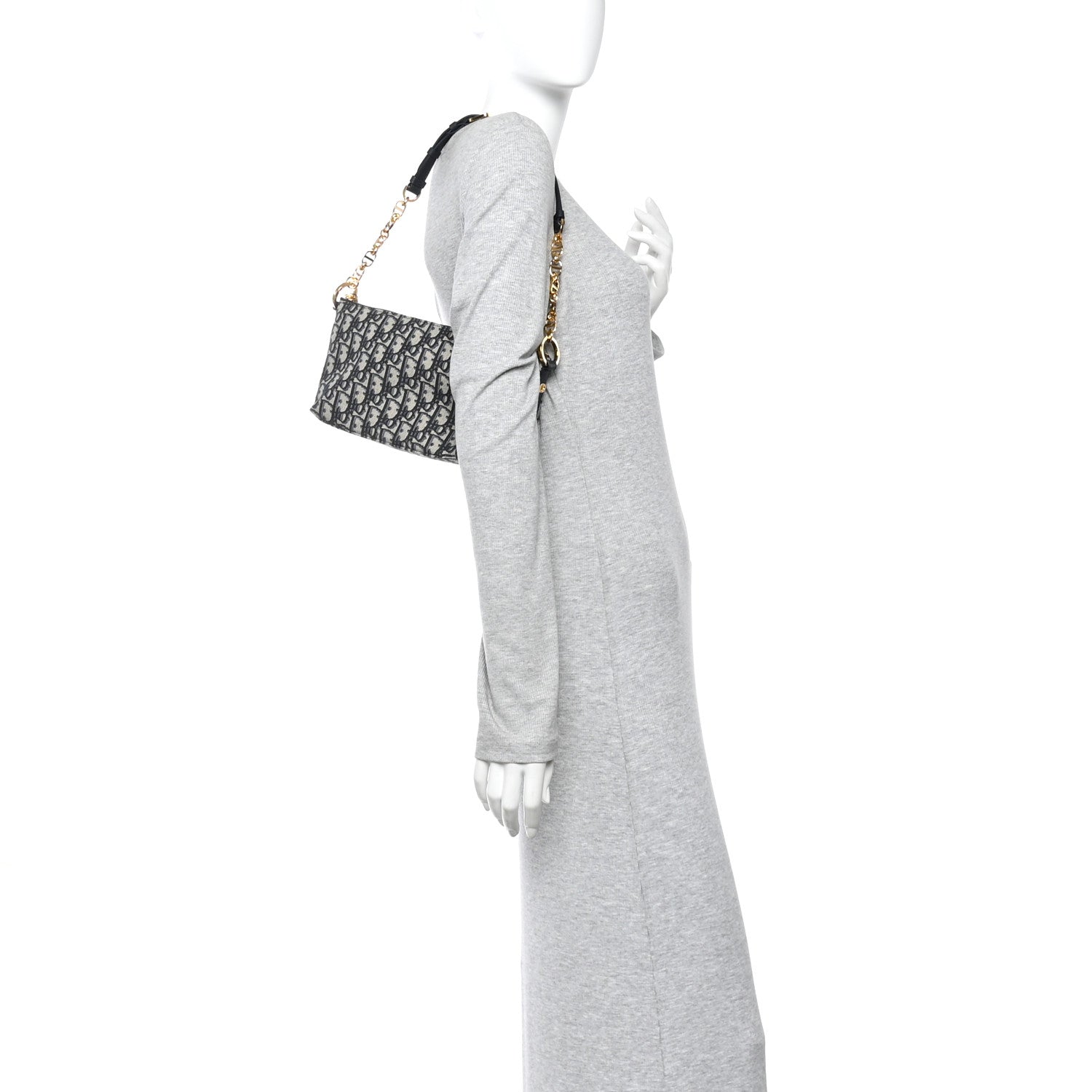Oblique DiorStar Hobo Bag Blue