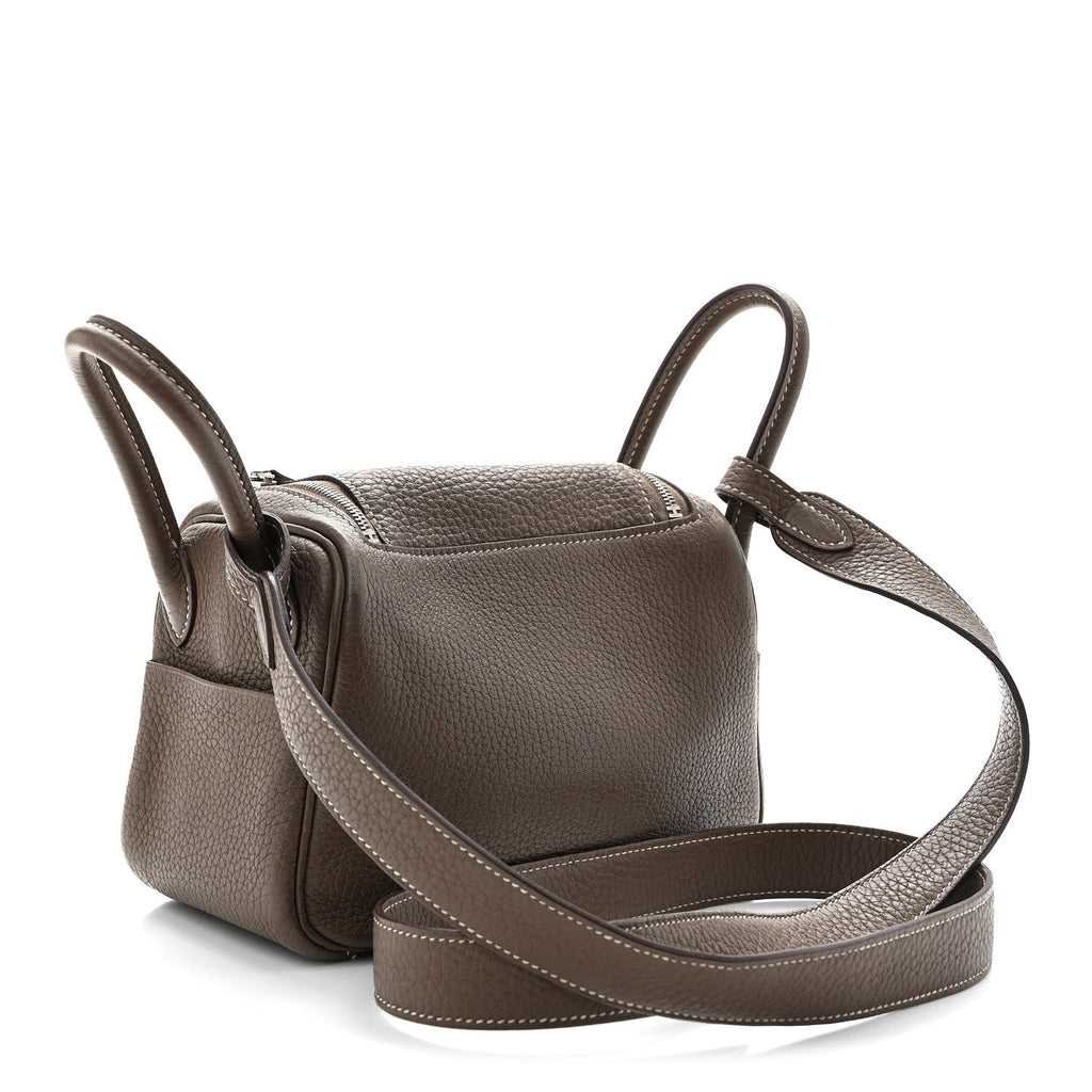 Taurillon Clemence Mini Lindy 20 Etoupe