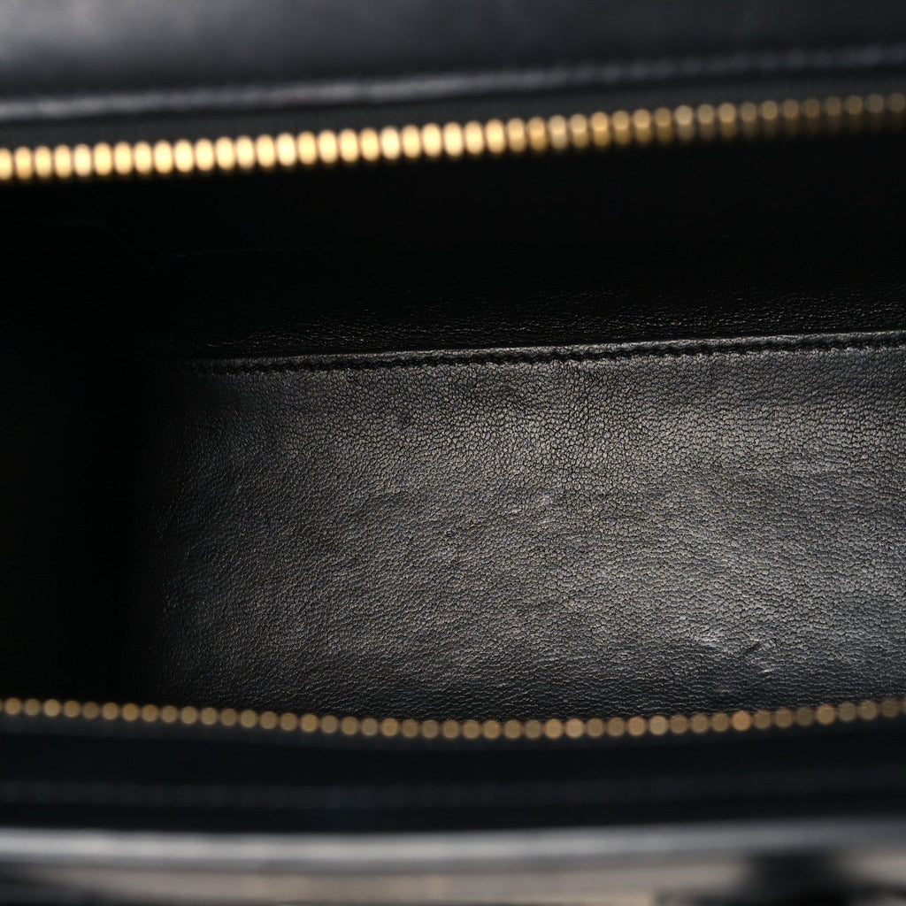 Bullhide Calfskin Nubuck Nano Tri-Color Luggage Light Taupe