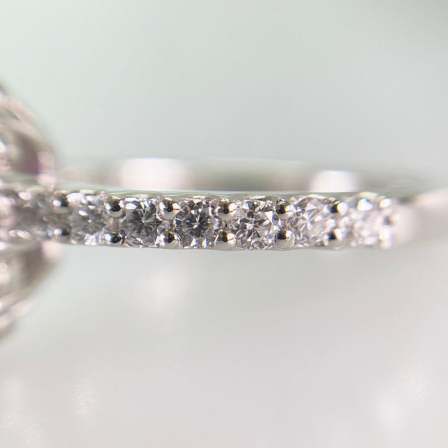 Ring Platinum Pink Sapphire