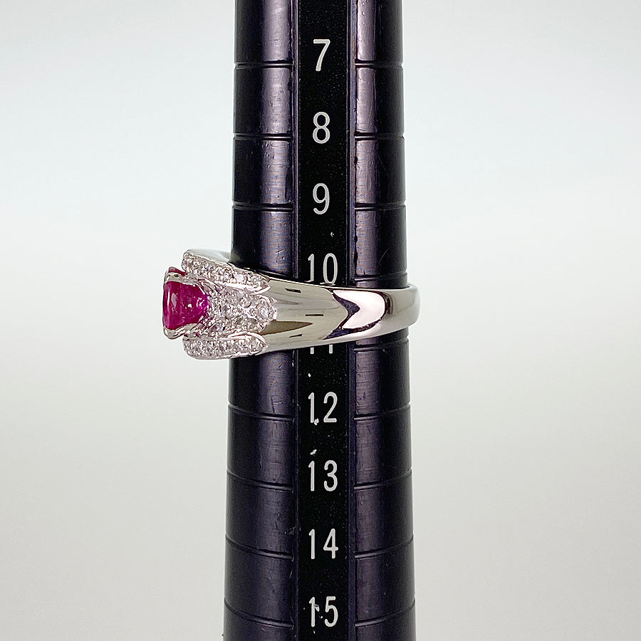 Ring Platinum Ruby