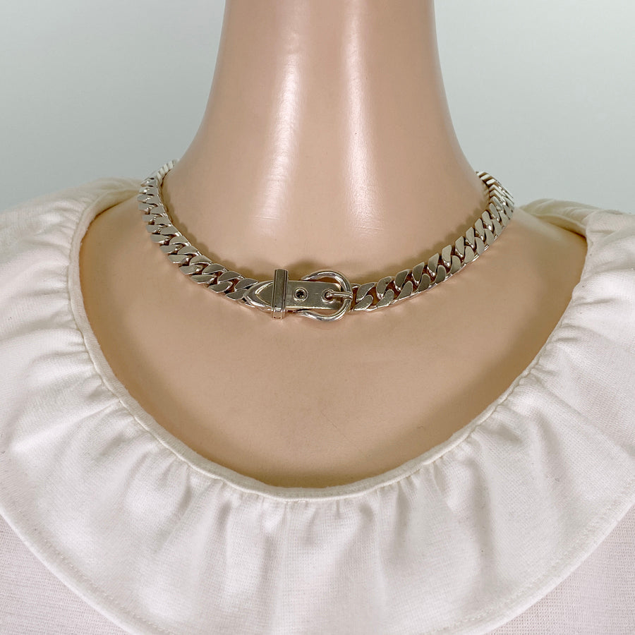 HERMES Boucle Sellier PM Necklace
