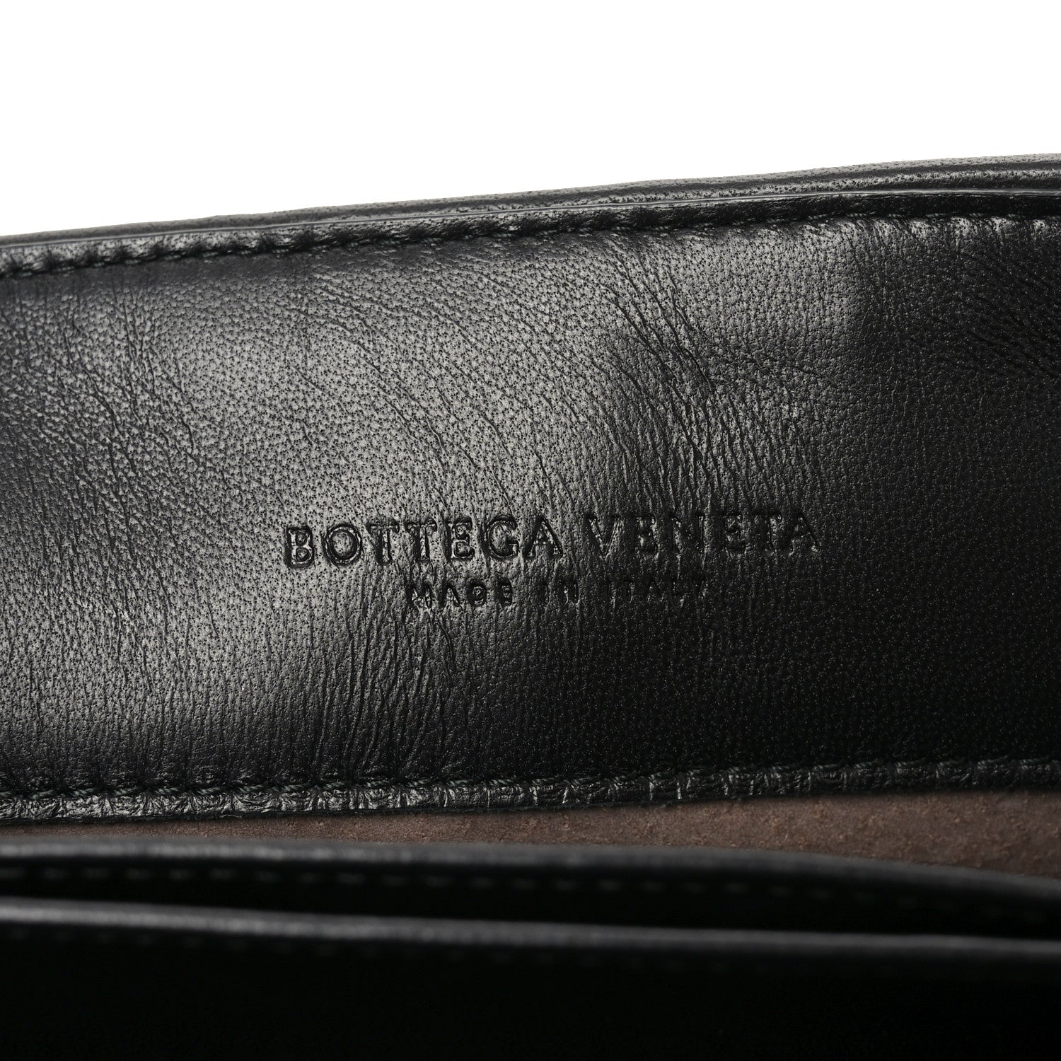 Nappa Intrecciato Baby Olimpia Shoulder Bag Black