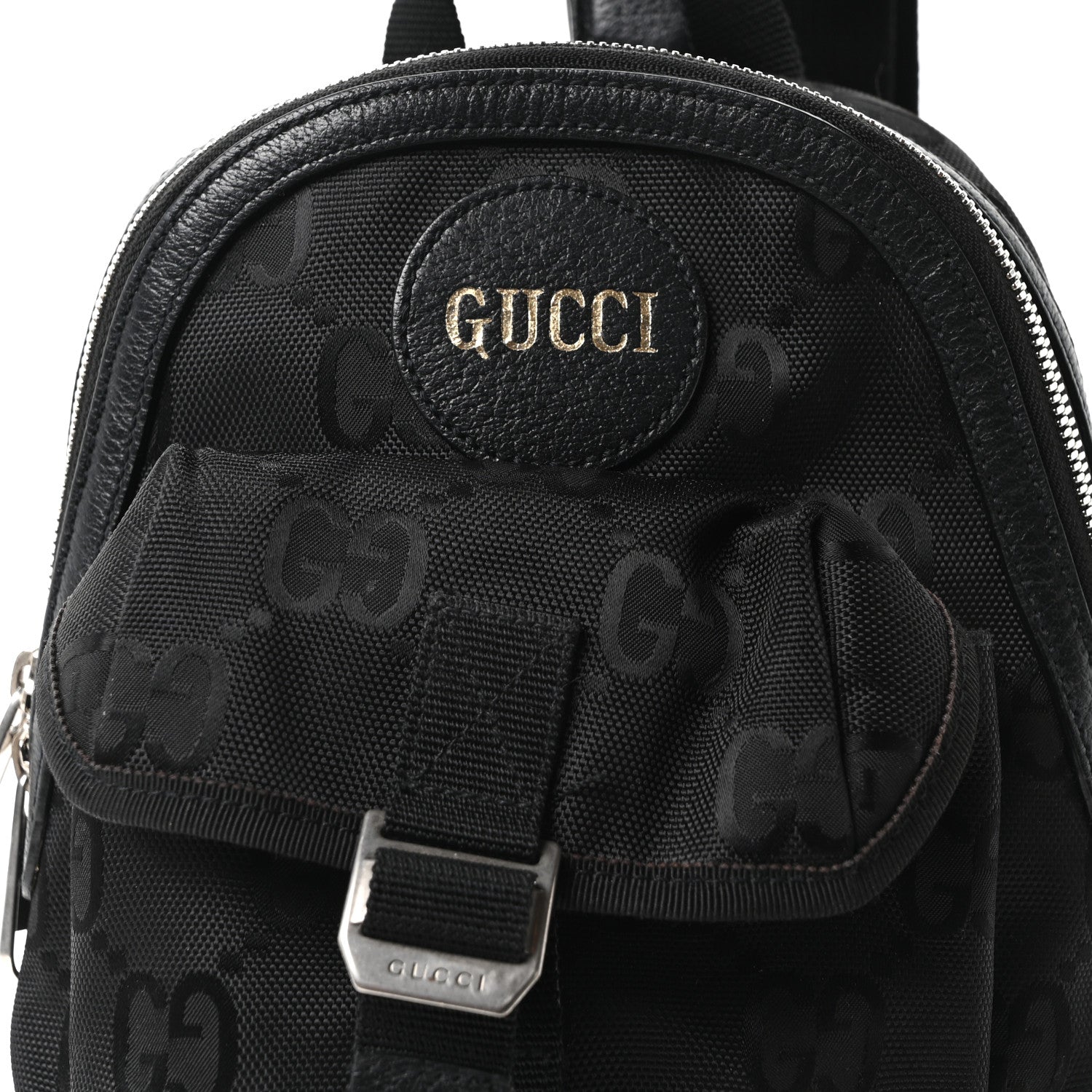 Econyl Nylon Monogram Off The Grid Sling Backpack Black